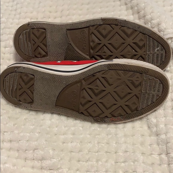 Red Converse - Picture 3 of 3